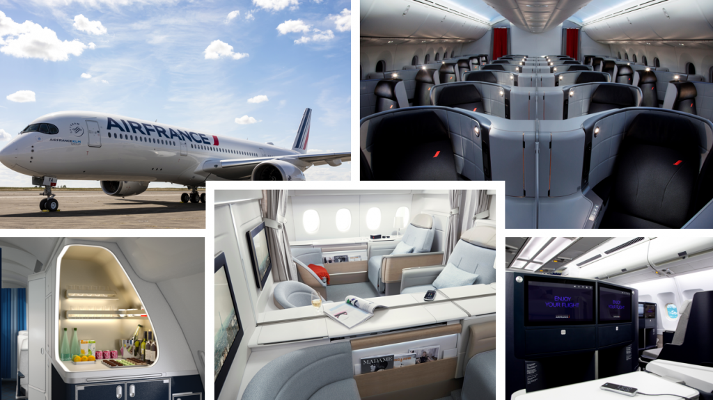 Ervaar de luxe business class van Air France op weg naar jouw zakenreisbestemming!