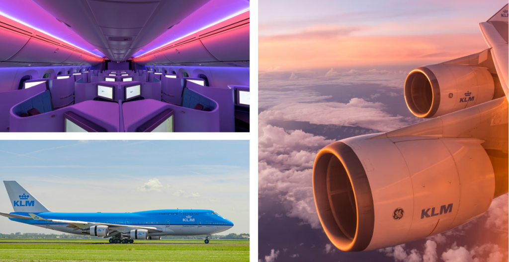 Ervaar de luxe business- en first class van KLM!