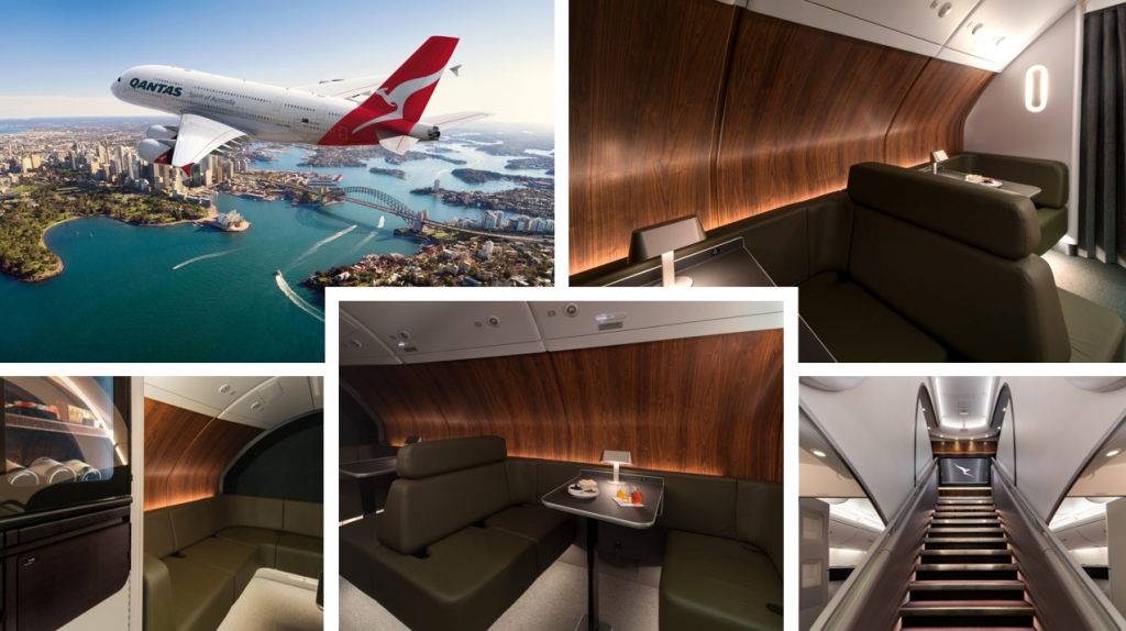 Ervaar de luxe business en first class van Qantas!