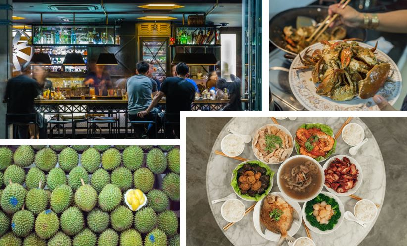 Top 7 culinaire hoofdsteden van de wereld - Singapore