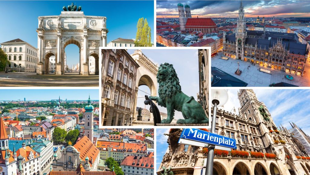 5 foto's van München als zakenreisbestemming