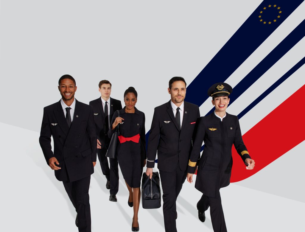 De 10 meest stijlvolle uniformen van luchtvaartmaatschappijen - Air France