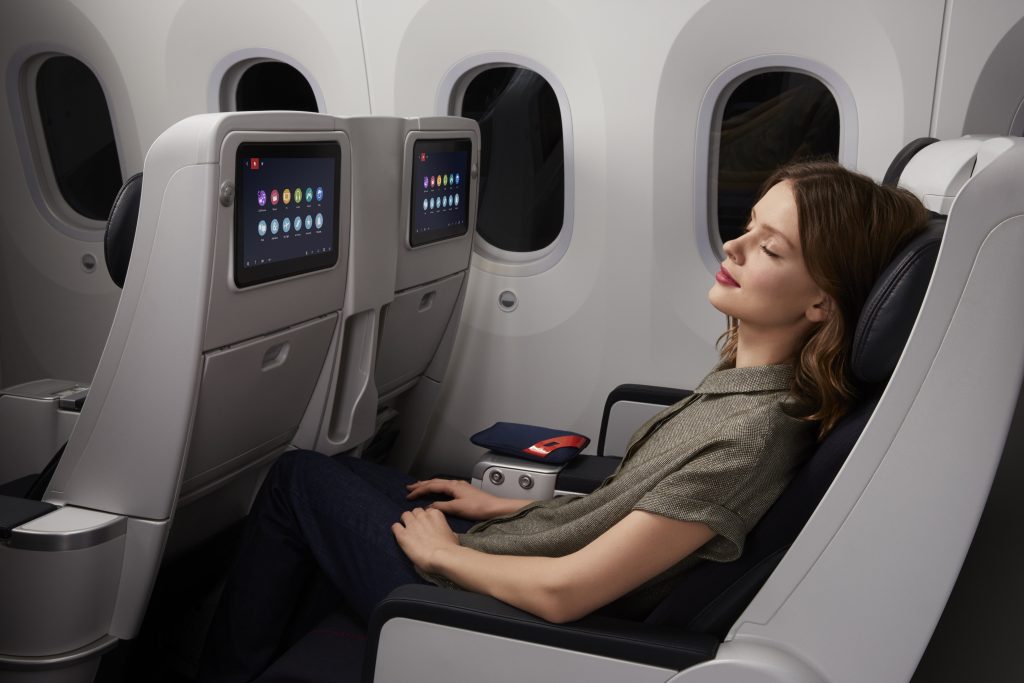 Wat zijn de voordelen van reizen in de Premium Comfort Class per airline? Air France.