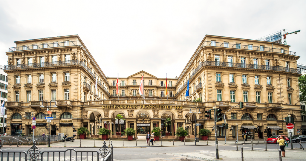 Steigenberger Frankfurter Hof Hotel: overnacht als een royalty!