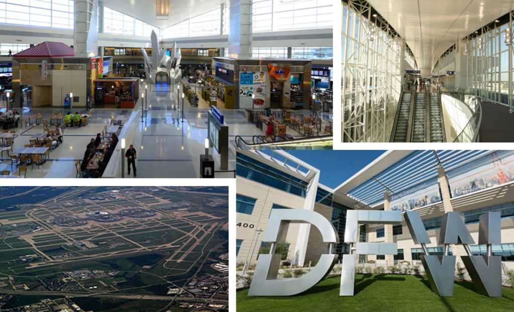 Drukste luchthavens ter wereld: 3. Dallas/Fort Worth International Airport